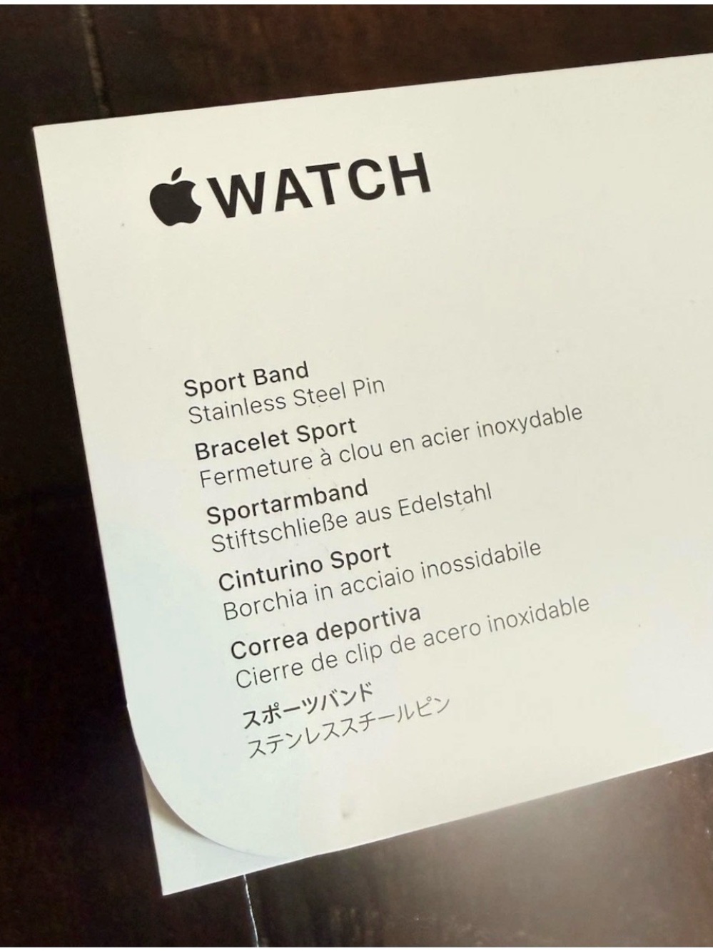 NEW + OEM Apple Watch Sport Band | Bright Guava Red | MHYA4AM/A | 42mm S/M NIB - Picture 6 of 7